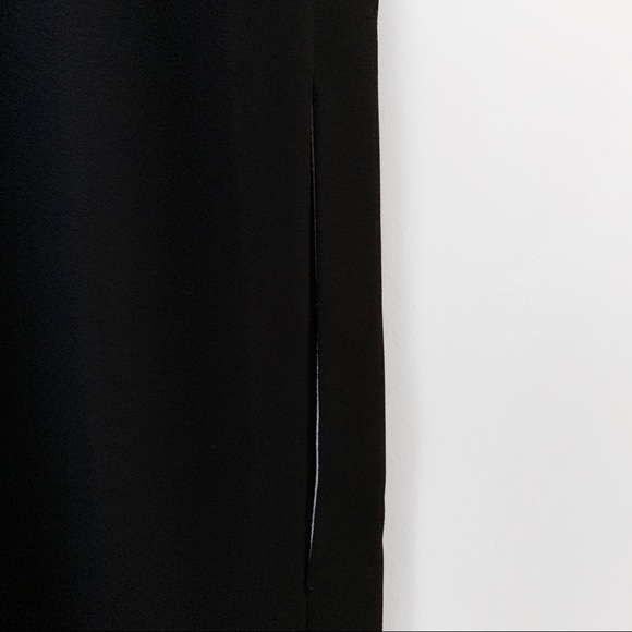 NEW T by Alexander Wang Cutout V Neck Black Dress - Picture 11 of 14